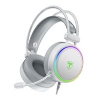 T-Dagger - Audífono Sona T-RGH304W Sonido 7.1 RGB - White