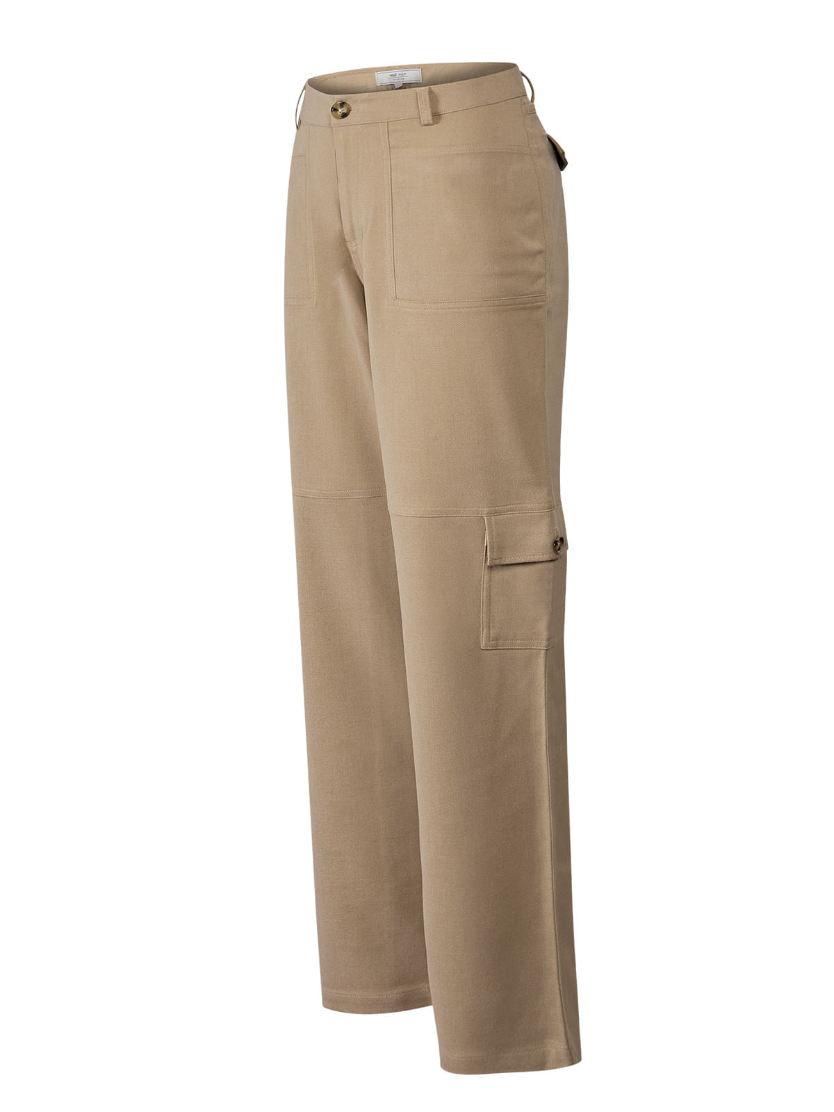 Pantalon Poliéster Reciclado Para Mujer Noa Beige Rockford