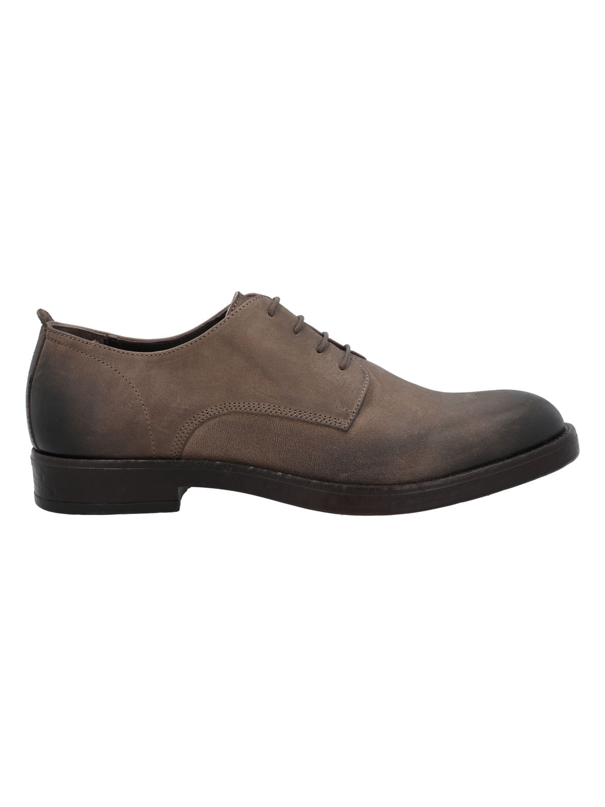Zapato Para Hombre Cuero Bari Gris Rockford