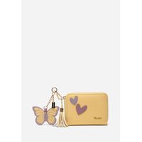 SET MONEDERO CUERO BUTTERFLY POP
