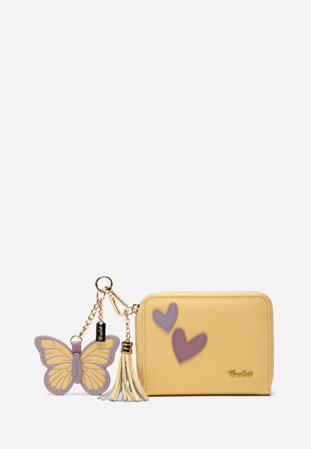 SET MONEDERO CUERO BUTTERFLY POP