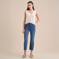 Jean Mujer Crop Amc Culotte