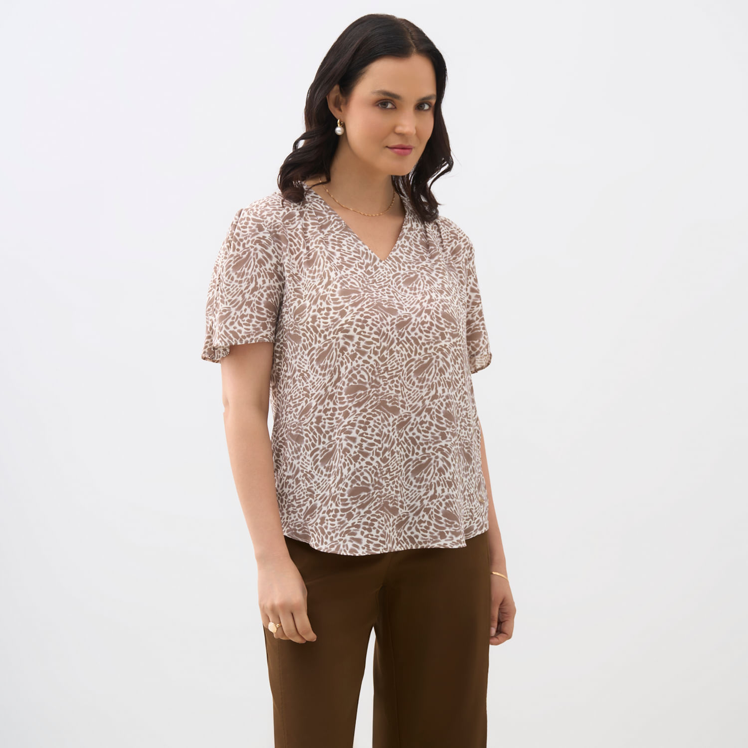 Blusa Mujer Zafin Boton