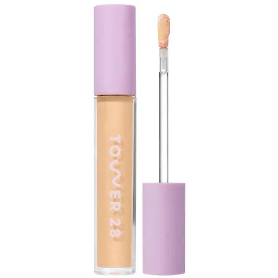 Tower 28: Swipe All-Over Hydrating Serum Concealer with 18-HR Wear Tono 8 LBC