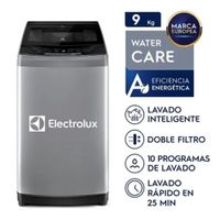 Lavadora Electrolux Carga Superior 9kg Premium Care Gris EWIW09F2USVG