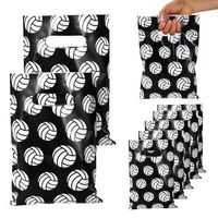 Paquete x 25 bolsas fiesta temática voley cumpleaños voleibol