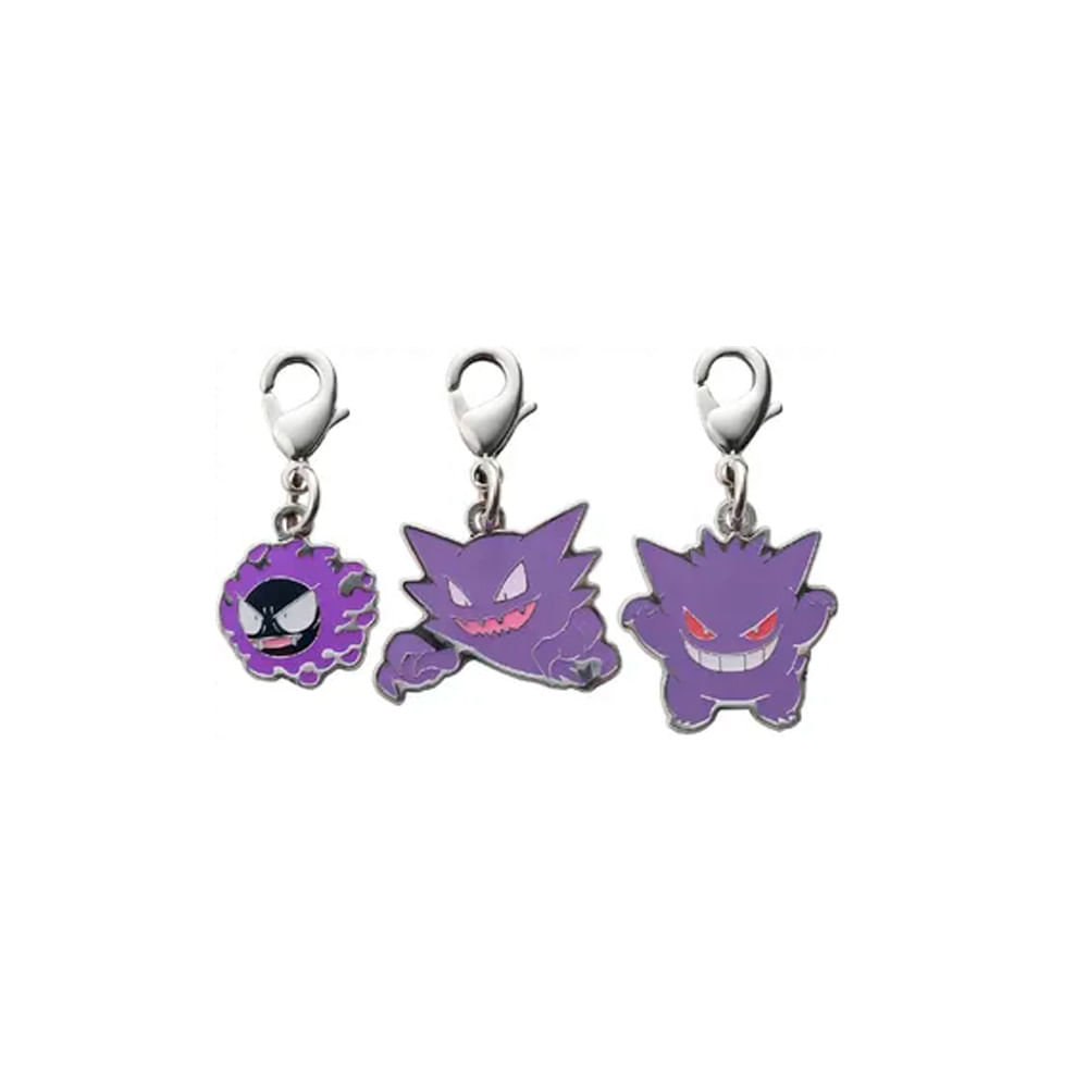 Pokemon Center LLavero Metal Original Set Gengar