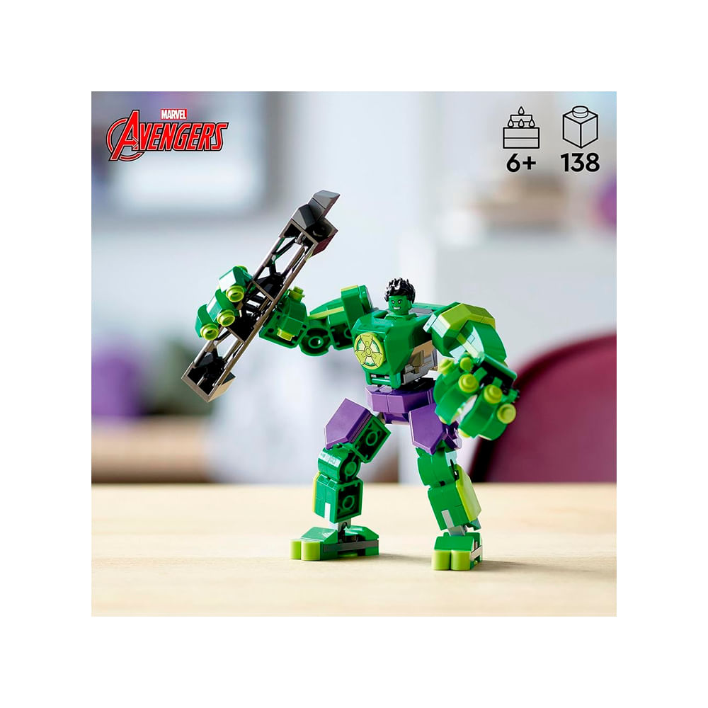 LEGO Marvel Hulk Mech Armor 76241
