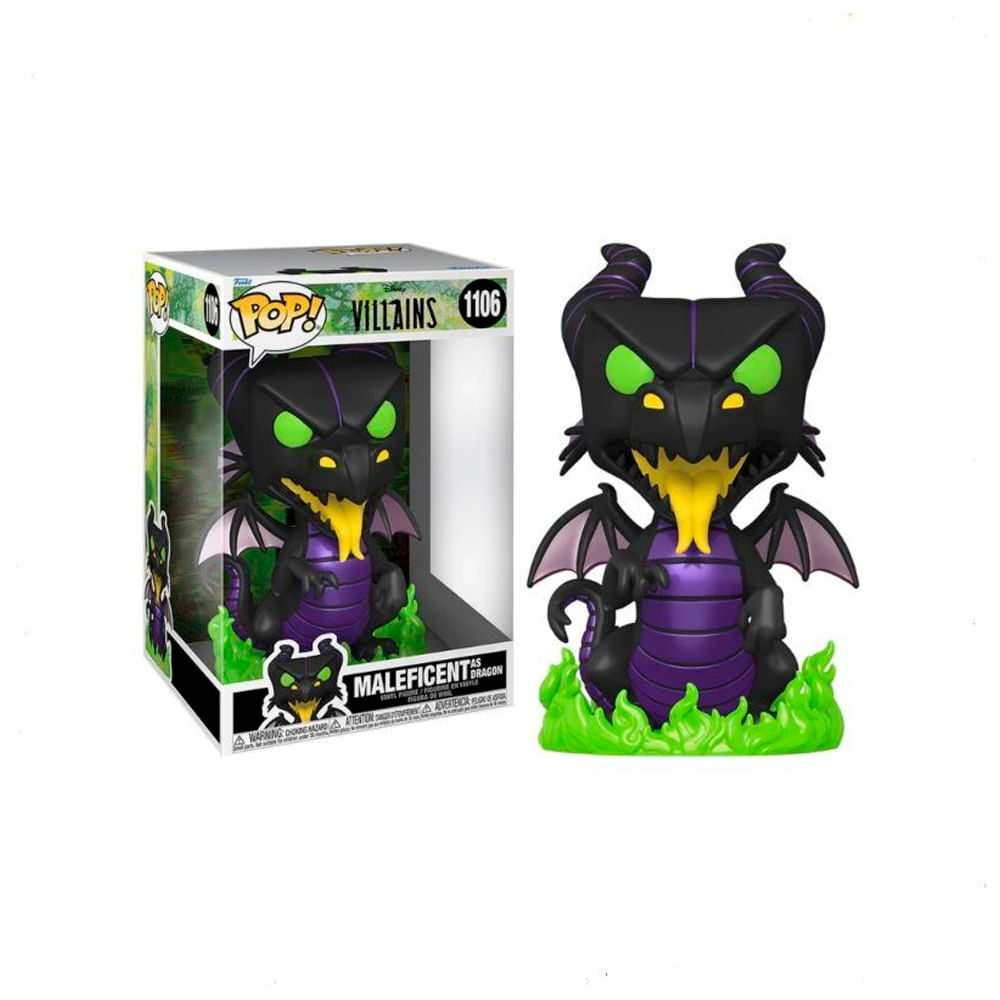 Funko Pop Jumbo Disney Maleficent Dragon 1106