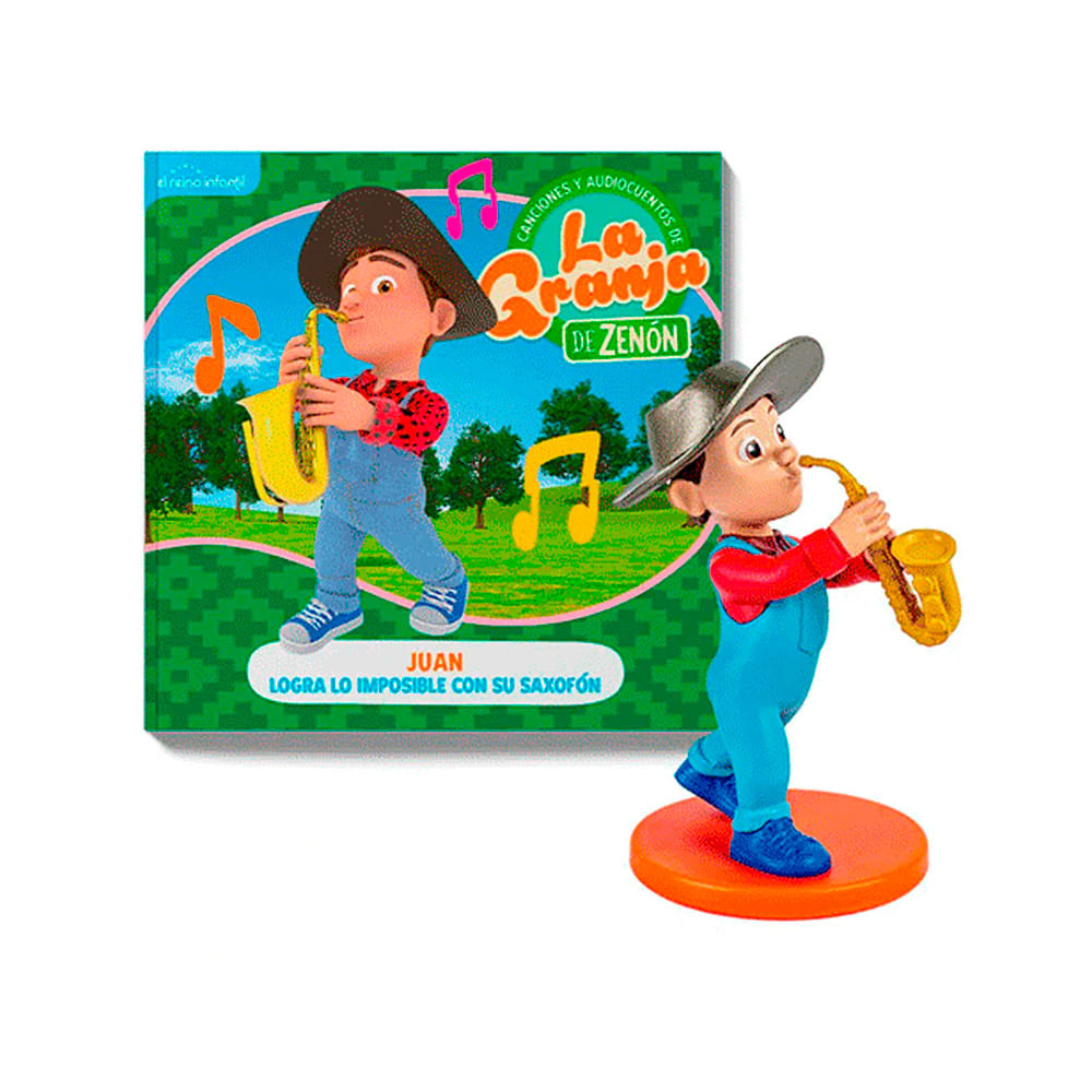 Granja de Zenon Figura Juan incluye Libro