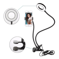 Aro De Luz Led 2 En 1 C/ Soporte Para Celular Videos Fotos