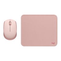 COMBO LOGITECH MOUSE M170 ROSADO PAD MOUSE ROSADO