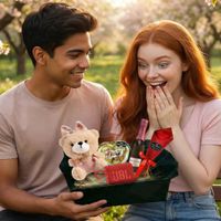 Box Exclusivo San Valentín con Parlante JBL GO 4 Rojo Original – Regalo Premium para Ella