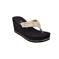 Sandalia GUESS Sarraly Dama Gold Talla 7
