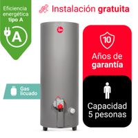 TERMOTANQUE 152L RHEEM GAS DE BALÓN (GLP)