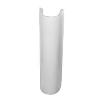 Pedestal Standard Blanco Orange