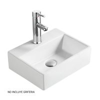 Ovalin Orange Prisma Blanco Rectangular 33x29x12cm