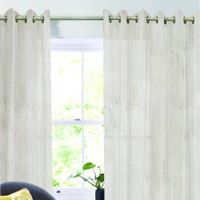 Cortina Velo 140x220cm Blanco y Jaspeado Beige Orange