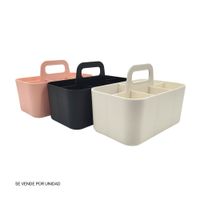 Caja Portátil Lápices - Color Aleatorio Blanca/Negra/Rosada