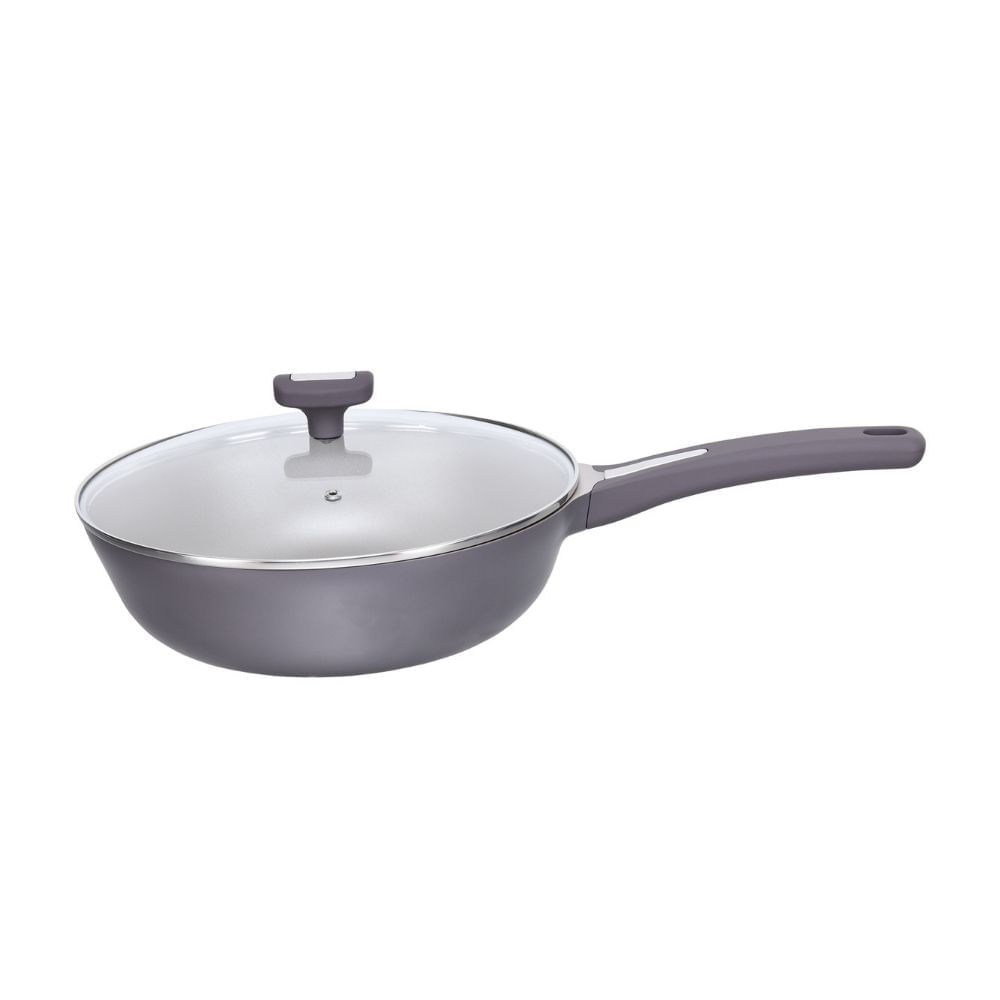 Wok Genial Series 28cm Acero Galvanizado/Aluminio Taurus