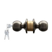 Cerradura Cilíndrica Ba-24 Dormitorio Bronce Antiguo Tanke Travex
