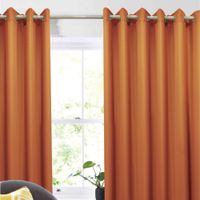 Cortina de tela 140x220cm Ocre Orange