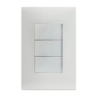 Interruptor Triple S25 Blanco Simon