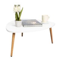 Mesa de centro Baja Narvik Blanco Tuhome