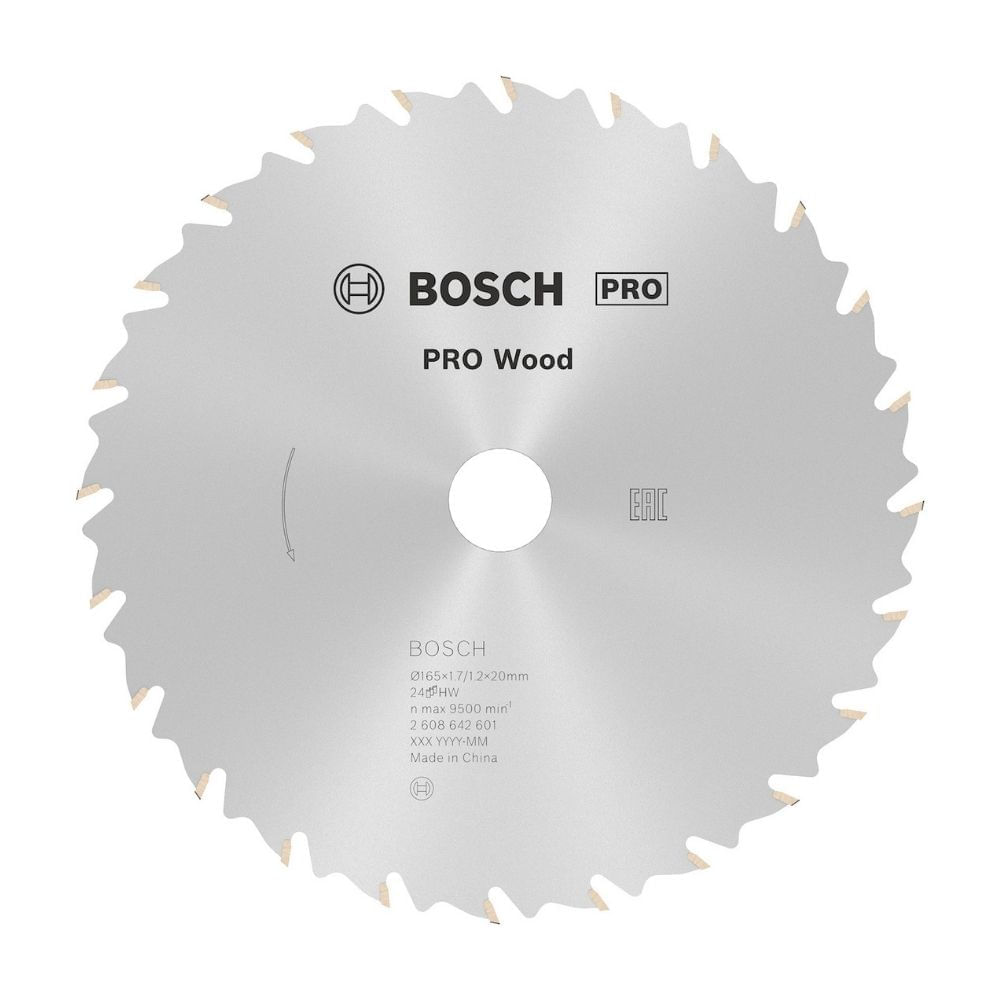 Disco Sierra Speedline Wood 165mm Acero