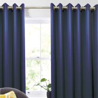 Cortina de tela 140x220cm Azul Oscuro Orange