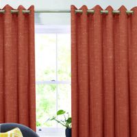 Pack x 2 Cortinas de tela Ocre Orange