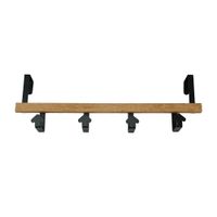 Perchero de pared Mdf 50x17x11cm Orange