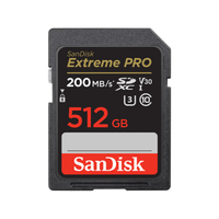 Memoria SD Sandisk Extreme Pro 512GB 200MB/s