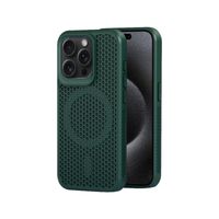CASE COMPATIBLE CON IPHONE 15 PRO MAX VERDE MAGSAFE DISIPACION