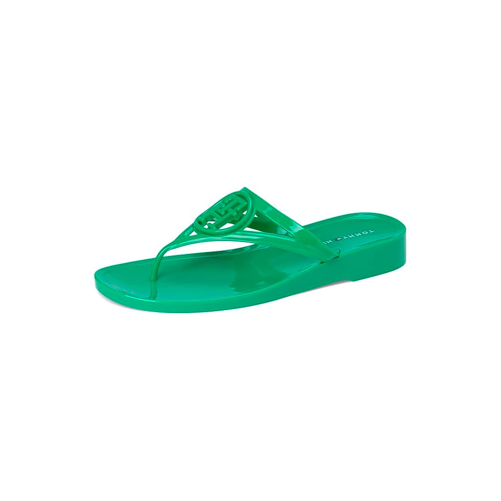 Sandalia Tommy Hilfiger Dama Vedna Green Talla 5