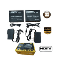 Extensión Extender Hdmi A Rj45 Utp Cat 5 6 Hasta 150 Metros TX RX 1080