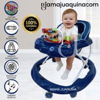 Andador con Tablera Musical «CRECELIE» Azul