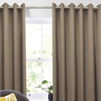 Cortina de tela 140x220cm Taupe Orange