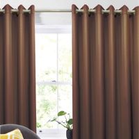 Cortina de tela 140x220cm Chocolate Orange