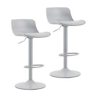 Set de 2 Banco Bar Porto Gris Orange