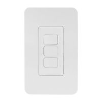 Interruptor Inteligente Triple Blanco ECKO