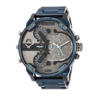 Reloj Diesel Dz7414 Mr. Daddy Blue Original Nuevo para Caballero