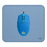 COMBO LOGITECH MOUSE G203 AZUL Y PAD MOUSE AZUL