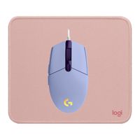 COMBO LOGITECH MOUSE G203 LILA Y PAD MOUSE ROSADO