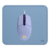 COMBO LOGITECH MOUSE G203 LILA Y PAD MOUSE AZUL