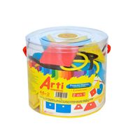 JUEGO DIDACTICO BLOQUES LOGICOS Y ENHEBRADOS ARTI CREATIVO