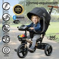 Triciclo Guiador para Niños «LIGEND SUPRA » Edición Limitada Negro