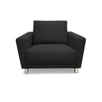 Sillon Casabella Cairo 1 Cuerpo Negro