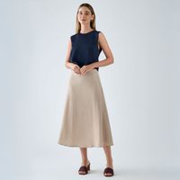 Falda Mujer Malabar Boton