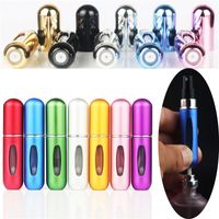 Atomizador dispensador de perfume portátil recargable  para viaje
